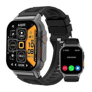 lot 80382 image: Smart Watch(AnswerMake Call), 2.01 Smartwatch for Men Women, IP67 Waterproof, 100 Sport Modes Fitness Tracker, Heart Rate Sleep Monitor, AI Voice, Smart Watches for Android iOS Phones