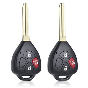 lot 80387 image: Key Fob Remote Replacement Fits for Toyota 4Runner 2010 2011 2012 2013 2014 2015 2016 2017 2018 2019Rav4 2010-2012Yaris 2012-2014 HYQ12BBY HYQ12BDC Keyless Entry Remote Control G Chip (Pack of 2)