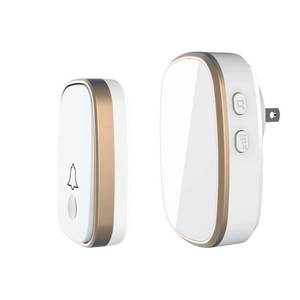 lot 80451 image: LUAMB Wireless Doorbell, 1,000ft Range Loud Enough with 5Volume Levels and Mute Mode Door Chimes LED Flashing