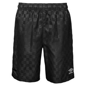 lot 80459 image: Umbro Boys Checkerboard (Youth) Short, Black BeautyWhite, 14-16 US