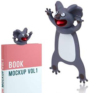 lot 80479 image: 3D Bookmarks - Animal Bookmarks Book Friend Bookmark (Koala)