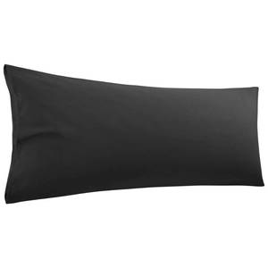 lot 80494 image: uxcell Body Pillow Case, Microfiber Pillowcases Weave for 90 GSM Ployester, Soft Full Replacement Covers for Body Pillows Body(20x48) Black