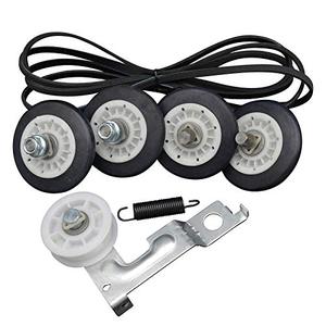 lot 80496 image: Dryer Repair Kit Compatible with LG Includes 4581EL2002C Dryer Drum Roller 4561EL3002A Dryer Idler Pulley 4400EL2001A Belt Spring Replace 4581EL3001A 4581EL3001C 4581EL2002A 4561EL3002B 4400EL2001F