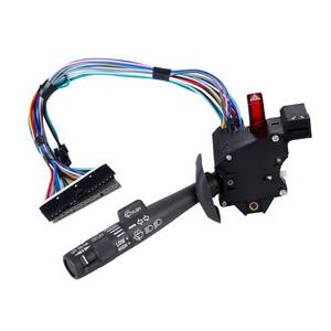 lot 80500 image: Multi-Function Combination Switch Gray for  1995-2002 Chevy Tahoe S10 GMC C1500 K1500 Suburban Yukon & More  Replaces# 2330814, 26100985, 26036312  Turn Signal, Wiper, Hazard Switch, Cruise Control