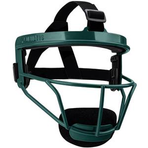 lot 80516 image: Dinictis Softball Face Mask, Lightweight, Comfortable, with Wide Field Vision, Durable and Safe Face Guards, Premium Protective Softball Fielders Mask-Green-Child(S)