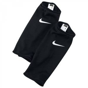 lot 80524 image: Nike Guard Lock Sleeves, Soccer shin Pads, Unisex Adult, SE0174-011, BlackWhite, XL