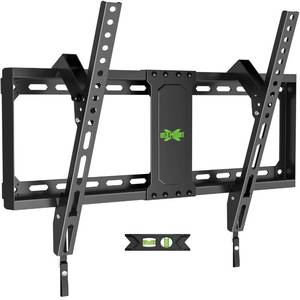 lot 80569 image: USX MOUNT UL Listed TV Wall Mount Tilting Brackets for Most 37-90 Flat Curved Screen TVs with Max VESA 600x400mm, Weight Capacity 132lbs, Low Profile Space Saving for 16, 24 Stud