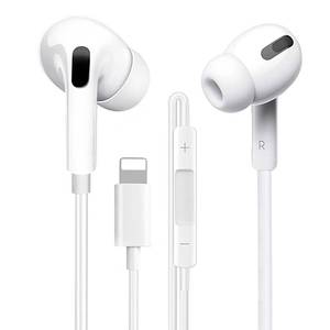 lot 80582 image: Ussnuler Apple Headphones WirediPhone Headphones Wired with Lightning Earphone  MFi Certified HiFi-Audio(Microphone & Volume Control) Wired Apple Headphones for iPhone 14131287 All iOS Systems