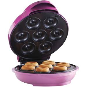 lot 80613 image: Brentwood Mini Donut Maker Machine, Non-Stick, Pink