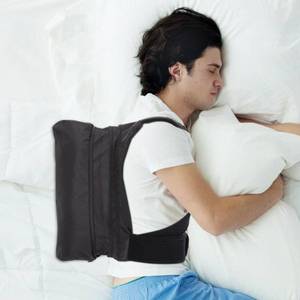 lot 80617 image: Side-Sleep Backpack, Sleep Apnea Pillow Aid and Snore Relief Device, Side Sleep Position Trainer with Memory Foam, Anti Snore Positional Therapy, Prevent Back and Stomach Sleeping