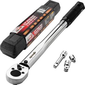 lot 81004 image: EPAuto 38-Inch Drive Click Torque Wrench 10-80 ft-lb.  13.6-108.5 Nm 1.5Wx1Dx14.5H