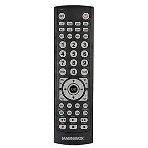 lot 81029 image: Magnavox MC348 8 in 1 Universal Remote Control  Control Up to 8 Devices with 1 Remote  Works with Most Major Brands  Works with TV, DVD, VCR Satellite, and More 