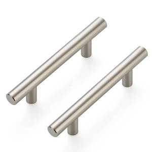 lot 81094 image: Ravinte 55 Pack 5 Cabinet Pulls Brushed Nickel Stainless Steel Kitchen Drawer Pulls Cabinet Handles 3 Hole Center
