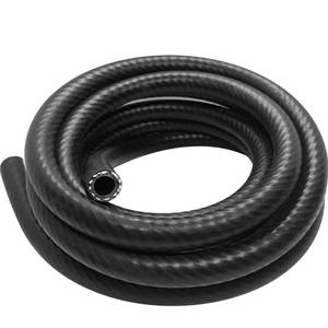 lot 81136 image: Silicone Hose Line 1-Ply Reinforced Universal 58 (16mm) ID High Temperature 60 psi Max Pressure 78 OD Black, 5 Feet