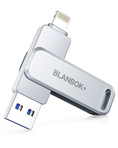 lot 81227 image: MFi Certified 128GB Photo Stick for iPhone Flash Drive,USB Memory Stick Thumb Drives High Speed USB Stick External Storage Compatible for iPhoneiPadAndroidPC