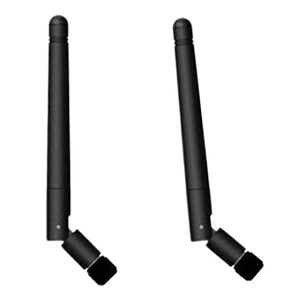 lot 81231 image: (2 Pack) WiFi Antenna for Furrion Back Up RV Camera Dual Band 2.4GHz 5GHz MIMO Connection Allows Wireless Signals Black