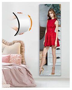 lot 81316 image: Unbreakable Full Length Mirror For Wall Mounted,Over The Door Mirror,Full Body Mirror,Safe Shatterproof Mirror For Kids,10x10x4 Pack,Workout Mirrors For Home Gym,Acrylic Plastic Bedroom