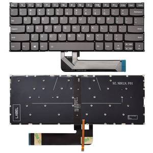lot 81319 image: SUNMALL Keyboard Replacement Compatible with Yoga 730-13IKB 730-13IWL 730-15IKB 730-15IWL,Yoga 530-14IKB, Flex 6-14ARR Flex 6-14IKB Series Laptop with Backlight US Layout