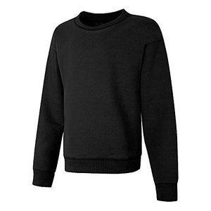 lot 81328 image: Hanes girls Ecosmart Graphic Sweatshirt Pullover Sweater, Black, Large US
