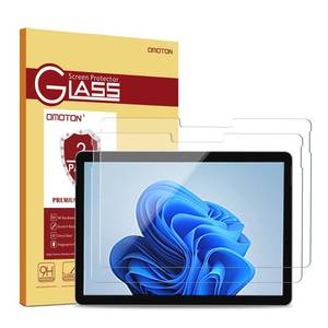 lot 81341 image: OMOTON 2 Pack Screen Protector for Microsoft Surface Go 4  Surface Go 3 Surface Go 2  Surface Go(10.5 inch, 2023202120202018), Tempered GlassCase FriendlySurface Pen Compatible