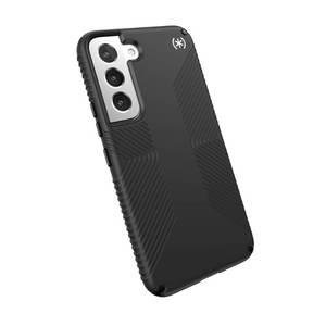 lot 82508 image: Speck Black Samsung Galaxy S22 Case - Drop Protection, Extra Grip, Scratch Resistant & Shock-Absorbent Case for Galaxy S22 Phones - Slim Design Grip Protection - Grip Case Presidio2