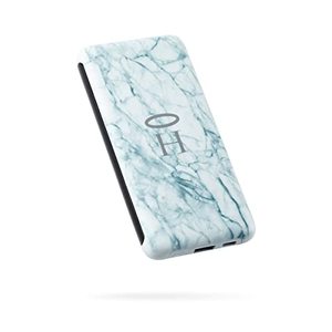 lot 82509 image: HALO RapidPack Portable Power Bank Pocket Cell Phone Charger, USB-C, USB-A for iPhone, Samsung Galaxy and More, Marble10K mAh