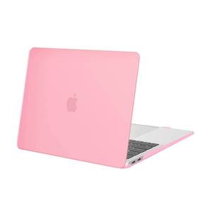 lot 82515 image: MOSISO Compatible with MacBook Air 13 inch Case 2022 2021 2020 2019 2018 Release A2337 M1 A2179 A1932 Retina Display with Touch ID, Protective Plastic Hard Shell Case Cover, Pink