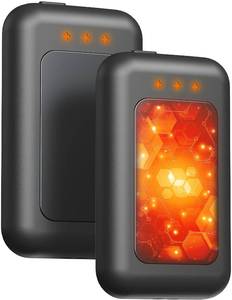 lot 82561 image: Hand Warmers Rechargeable, 2 Pack 6400mAh Electric Hand Warmer, 16 Hours Lasting, Great for Outdoors, Camping, Gifts for Women Men