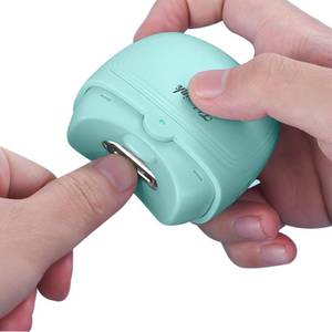 lot 82569 image: ZLDYPINK Automatic Electric Nail Clipper with 3-Speeds Levels and Nail Clip Storage, LED Light, USB Rechargeable Safety Nail Clippers, Electric Nail Trimmer for Baby, Children, Adult, Seniors (Green)