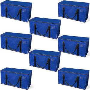 lot 82787 image: ClearSpace Heavy Duty Moving Bags or Storage Bags � Large Moving Boxes with Backpack Straps, Zippers & Handles � Perfect for Moving, College Dorm, Traveling, Camping, Christmas Decorations, 6 Pack