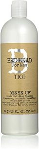 lot 82796 image: Bed Head for Men by Tigi Dense Up Mens Thickening Style Building Shampoo 750 ml
