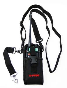 lot 82797 image: X-FIRE� �Radio Strap� Washable Firefighter EMS Portable Radio ShoulderDuty Belt Holder wAnti-Sway Strap