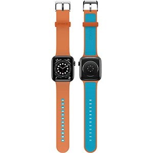 lot 82825 image: OtterBox All Day Band for Apple Watch 42mm44mm45mm - Afternoon (OrangeBlue)