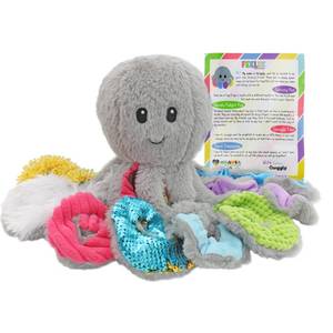 lot 82850 image: MEAVIA Sensory Octopus Plush Toy, Fidget Plush for Special Needs and Sensory Fun, FEELix Collection