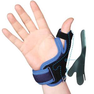 lot 82881 image: Velpeau Thumb Support Brace - CMC Joint Thumb Spica Splint for Pain Relief, Arthritis, Tendonitis, Sprains, Strains, Carpal Tunnel Wrist Strap(Medium)