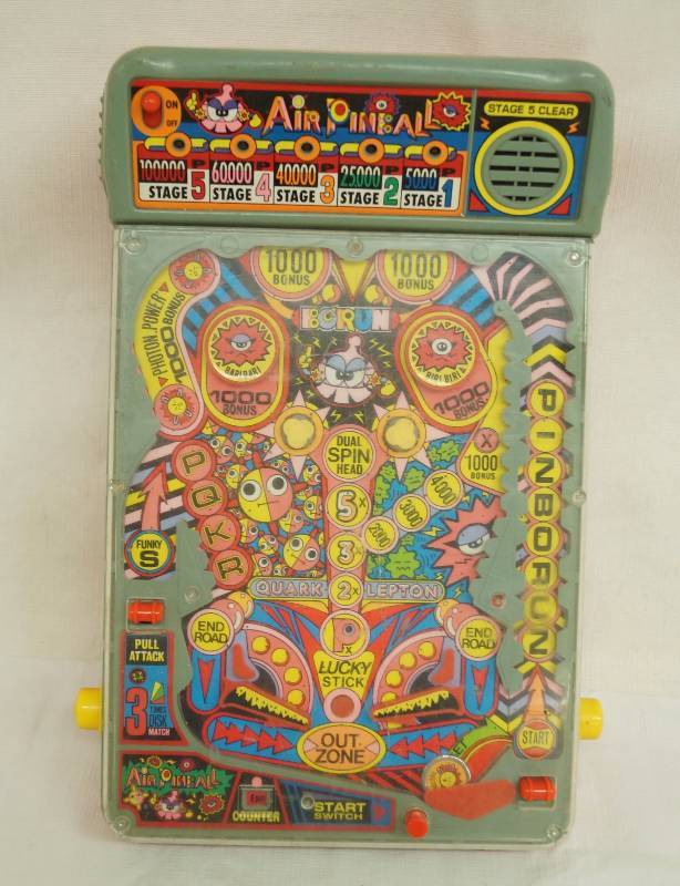 lot 7331 image: Vintage Pinball Game - untested due to no batteries came from an antique store Radio Shak Cat No 60-2559