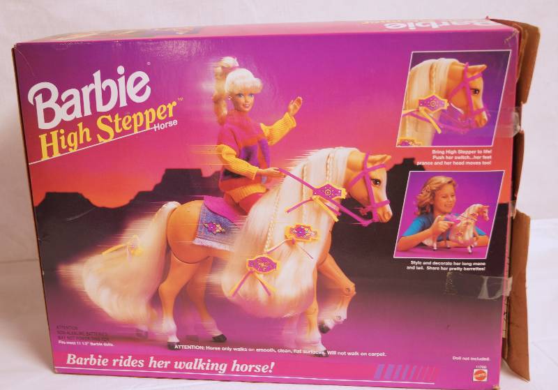 barbie high stepper horse