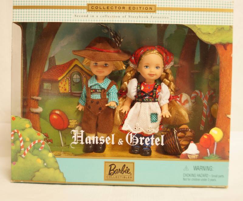 lot 1058 image: Barbie - Hansel & Gretel by Barbie Collectibles - NEW IN BOX Excellent Condition