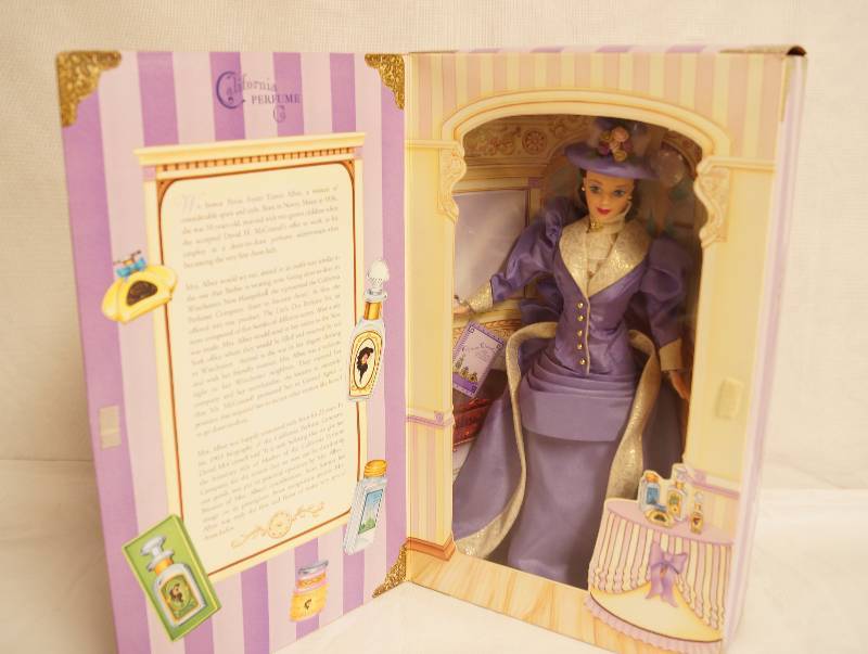 lot 2030 image: Avon Exclusive Barbie as Mrs. P.F.E. Albee- First in a Series- NEW IN BOX Excellent Condition