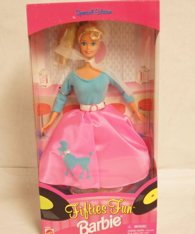 lot 2036 image: Barbie as Special Edition Fifties Fun Barbie-NEW IN BOX Excellent Condition