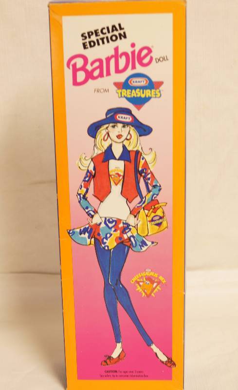 special edition barbie doll from kraft treasures