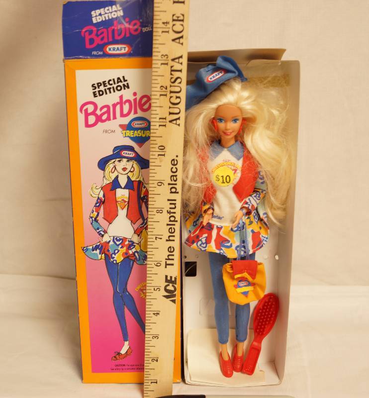 Special edition barbie doll from kraft treasures online