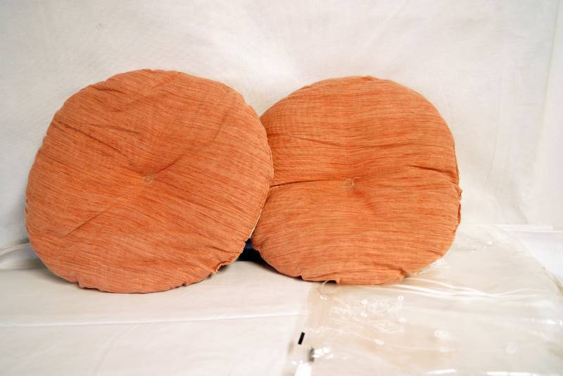 lot 2308 image: Lot of 2 Cushions in Space Bags - See Photos