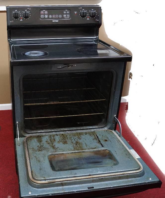 hotpoint glass top stove manual