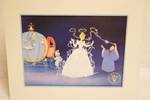 Walt Disney's Masterpiece - Cinderella Commemorative Lithograph Print - 1995 - In Dinsey Cardboard Frame - Print is in perfect condition!