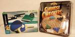 Lot of Family Fun Games! NEW IN BOXES! - Table Top PING PONG, complete set! & Chinese Checkers - SUPER FUN Gifts!