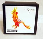 Cute Glass Parrot - Pier 1 imports - Re-Pete in gist box w/ stand