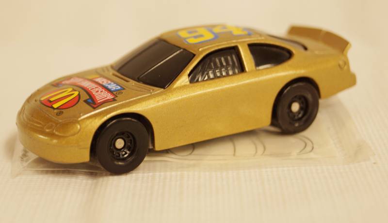 lot 2447 image: McDonalds Hot Wheels Car w decal sheet Awesome