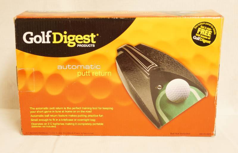 lot 2470 image: Automatic Putt Return - Golf Digest Prducts - w original box