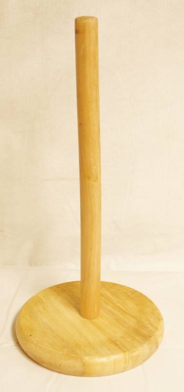 lot 2482 image: Kammenstien Wooden Paper Towel Holder - Fine Pantry Item